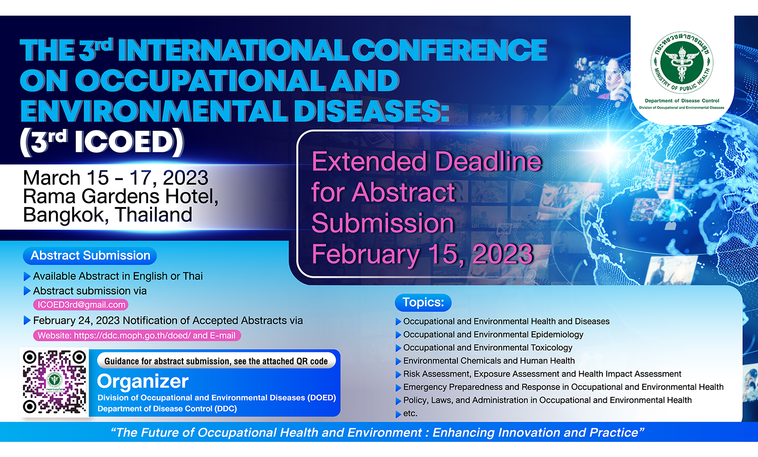 The 3rd International Conference Occupational and Environmental Diseases